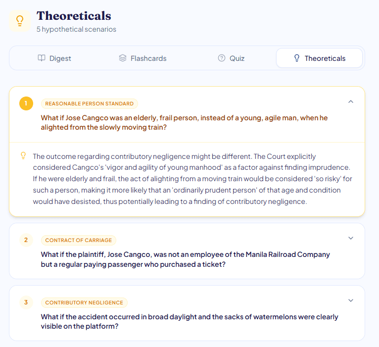 Theoreticals